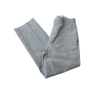 Peter Millar Pants Mens 32 Blue Seersucker Stripes Pima Cotton Classic Chinos